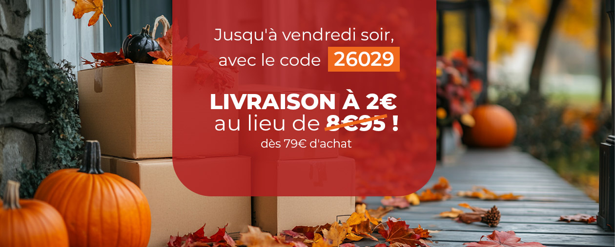 Livraison à 2 euros