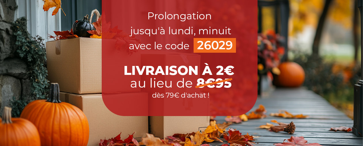 Livraison à 2 euros