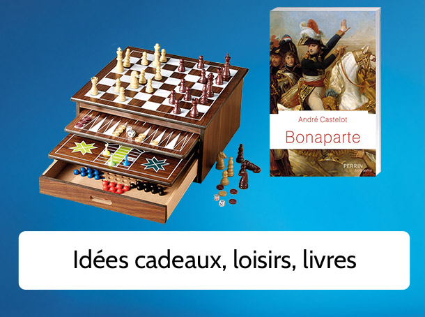 Idées cadeaux, loisirs, livres