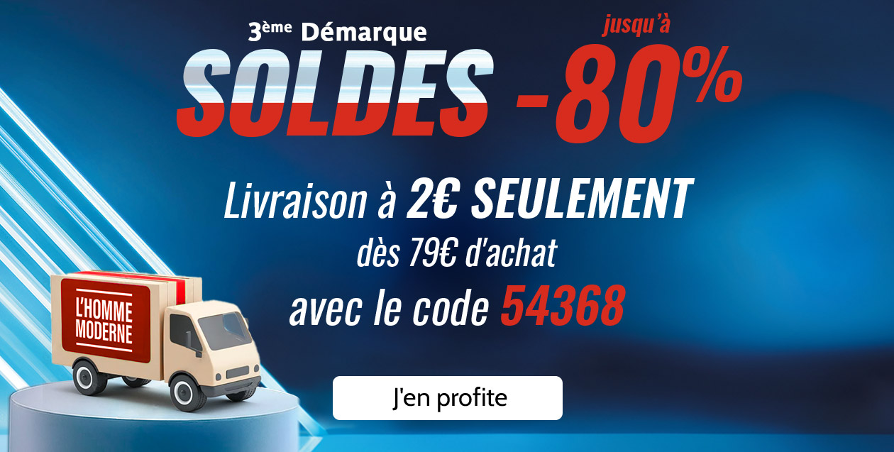 SOLDES Livraison à 2€ SEULEMENT