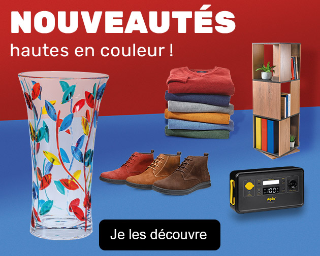 NOUVEAUTÉS hautes en couleur !