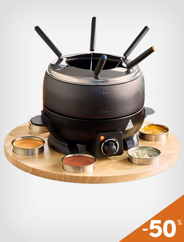 Fondez... pour la fondue électrique