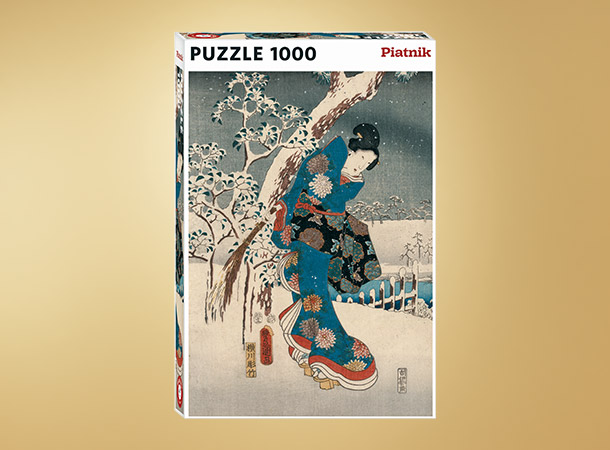 Puzzle Conte de Genji de Hokusai