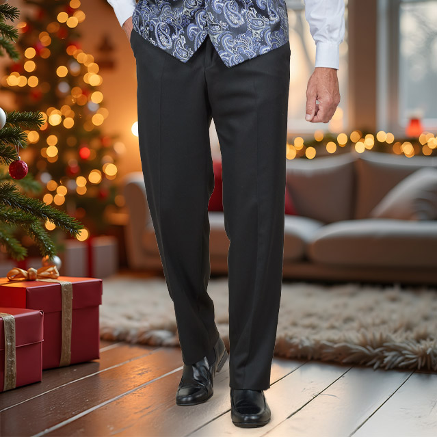 Pantalon noir élégance