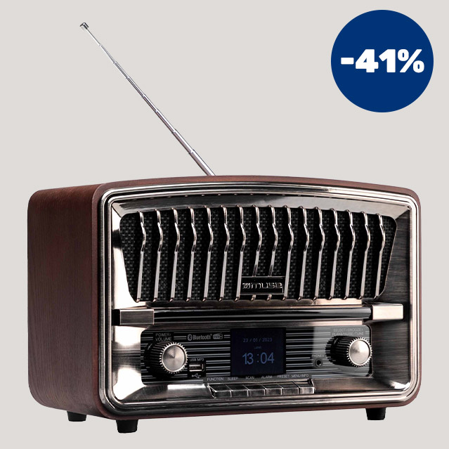 Radio vintage numérique Muse - L'Homme Moderne