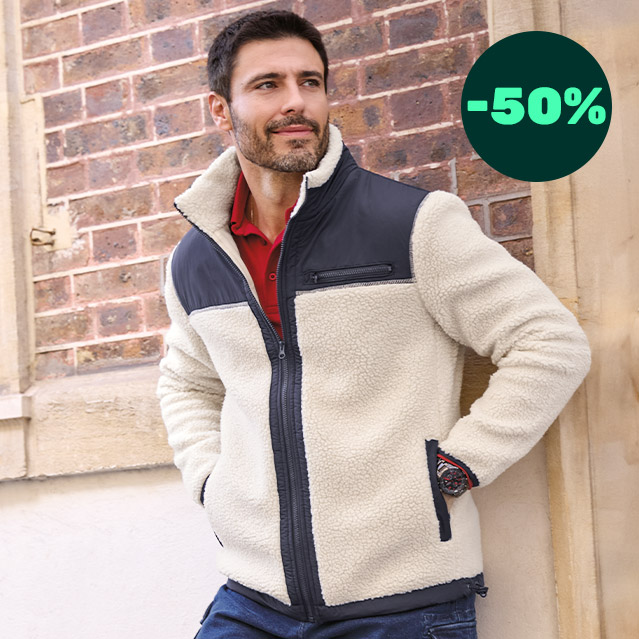 Blouson sherpa - L'Homme Moderne