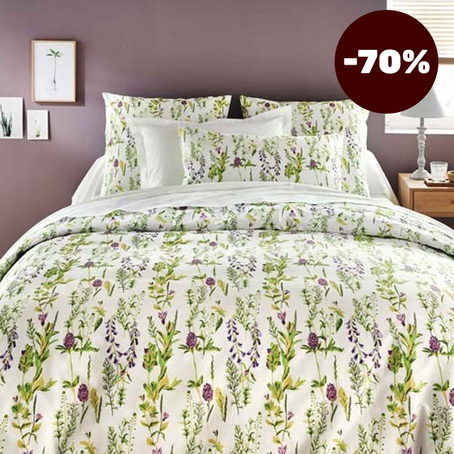 Housse de couette Bucolique BlanClarence® - L'Homme Moderne