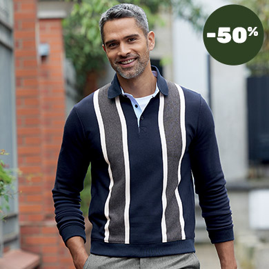 Polo rayé - L'Homme Moderne