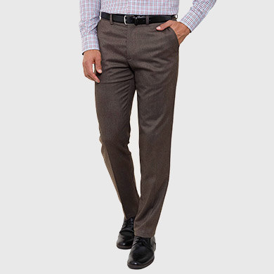 Pantalon flanelisé confort - L'Homme Moderne