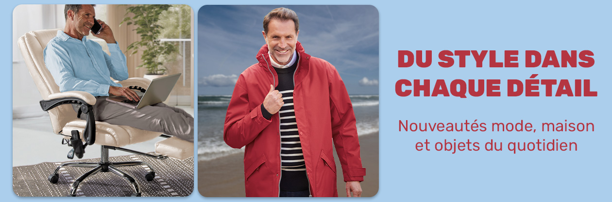 Nouveautés mode, maison et objets du quotidien