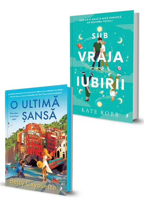 Image of Pachet Sub vraja iubirii + O ultima sansa. Set 2 carti