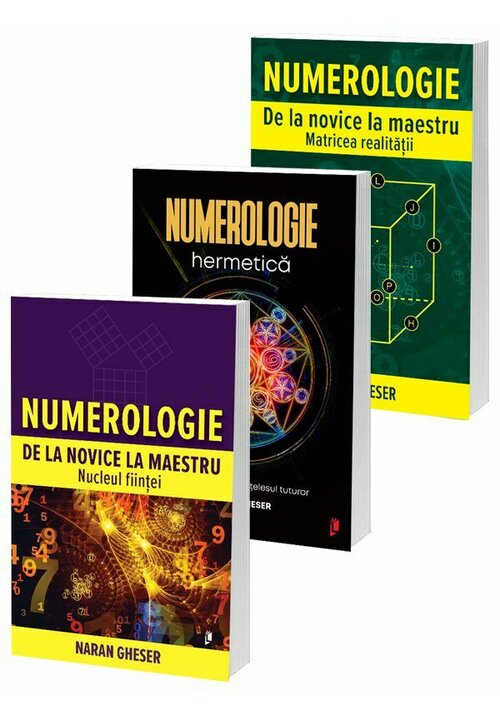 Image of KIT Complet Numerologie. Set 3 carti