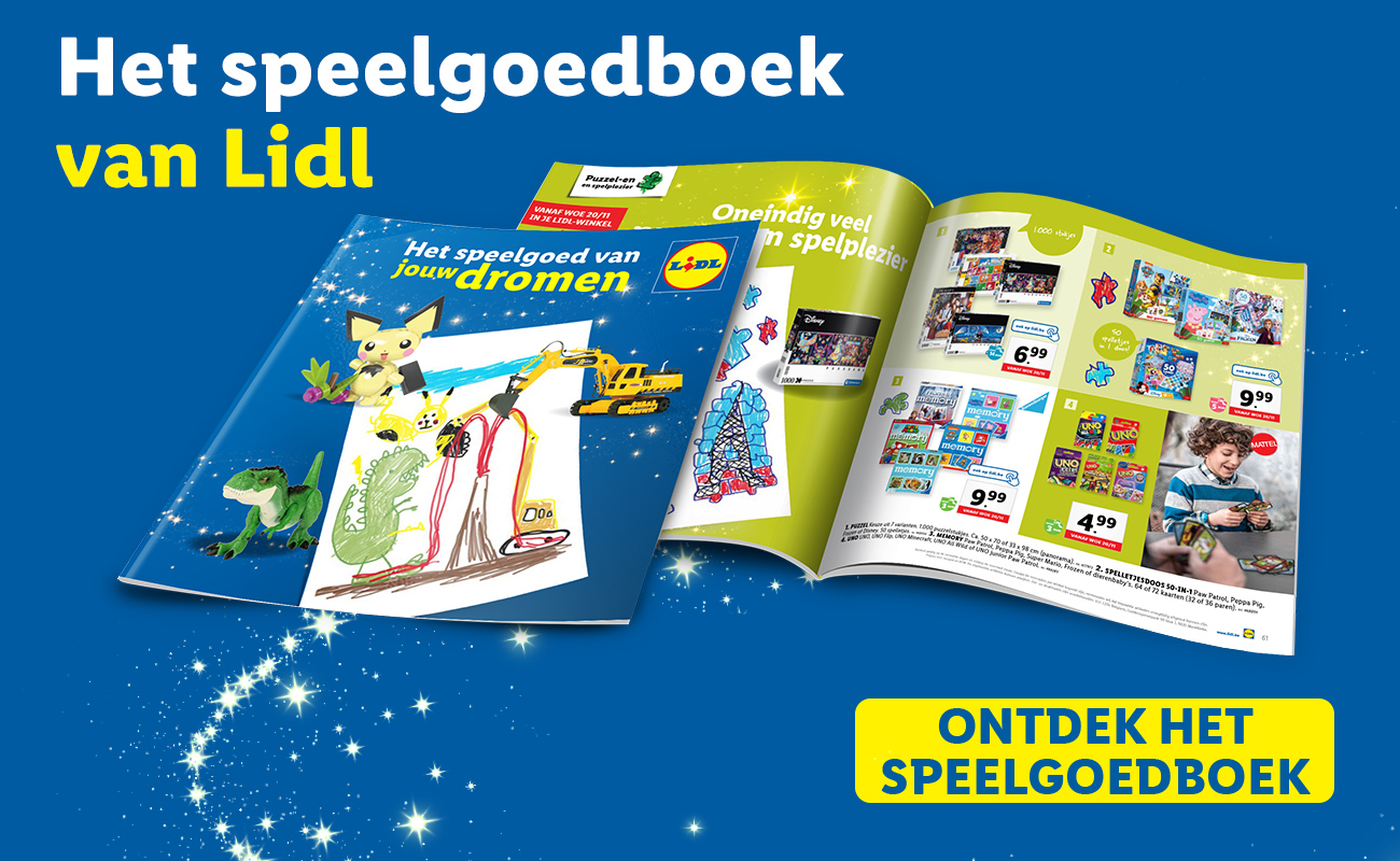 Het speelgoedboek van Lidl