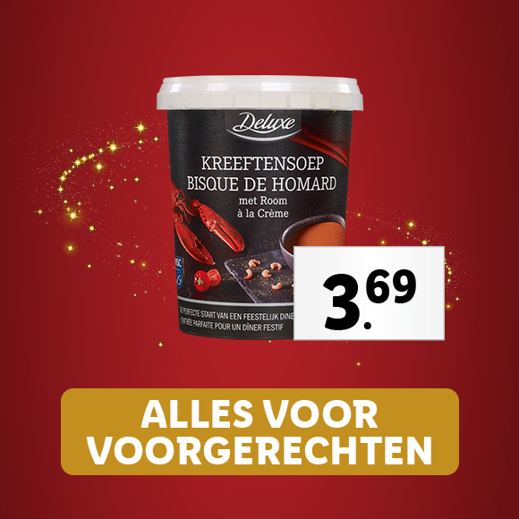 Bij Lidl vind je alles voor voorgerechten