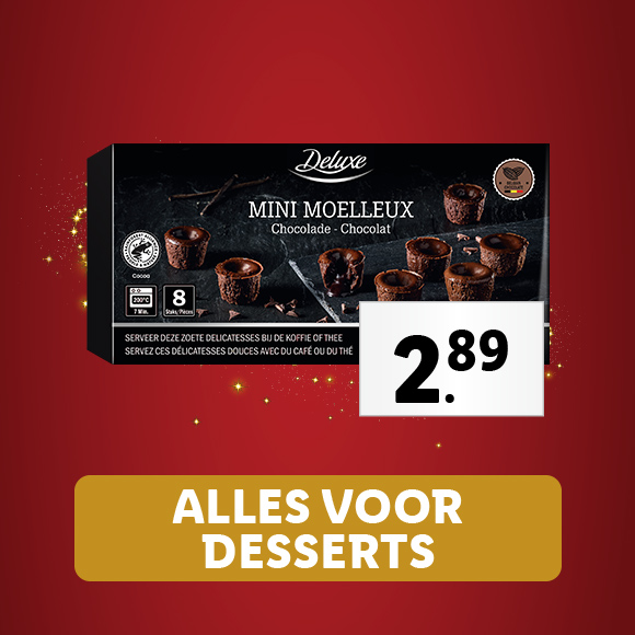 Bij Lidl vind je alles voor desserts