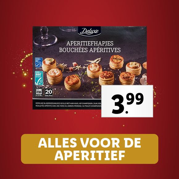 Bij Lidl vind je alles voor de aperitief