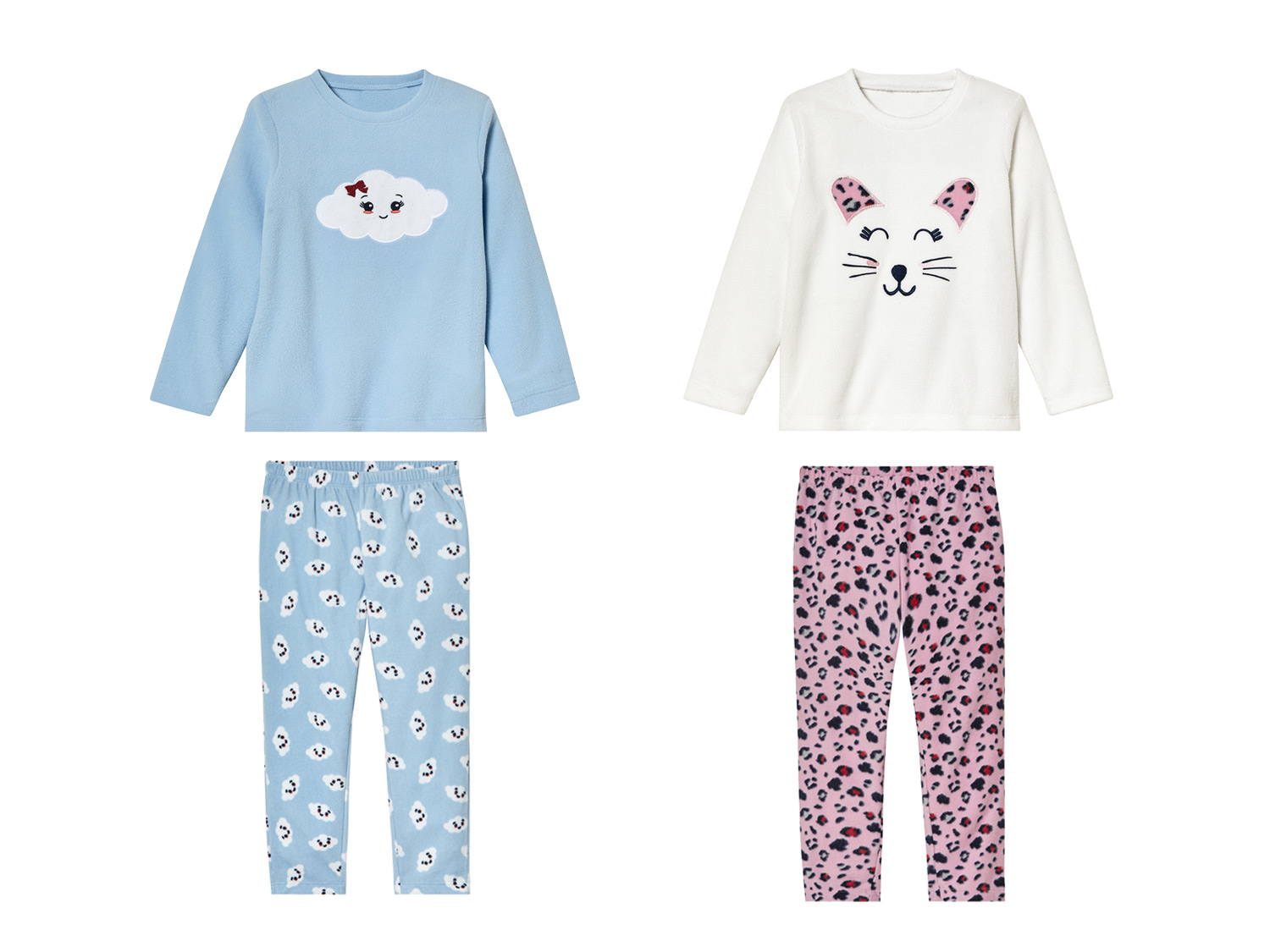 Fleece pyjama voor meisjes lupilu®