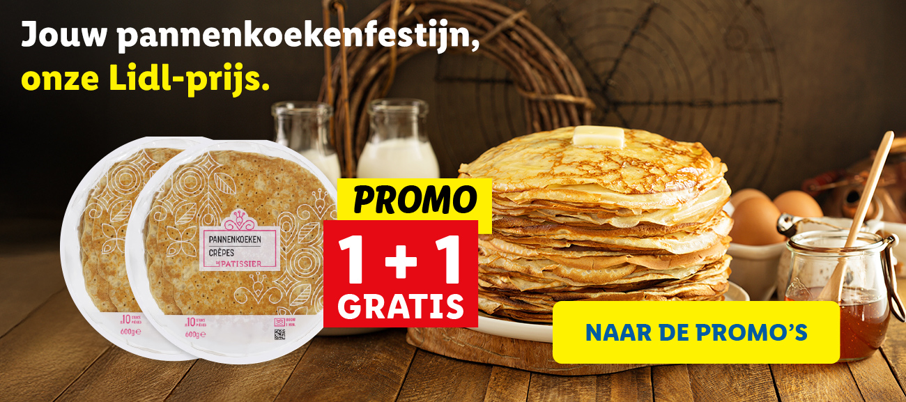 Jouw pannenkoekenfestijn, onze Lidl-prijs