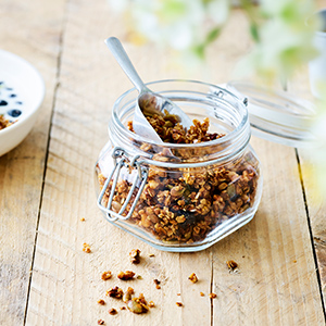 Homemade granola