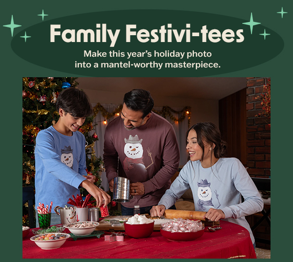 Family Tees for the Holidays