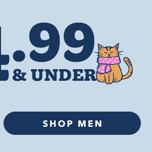 Shop Men's Deals Under $14.99