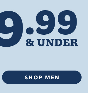 Shop Men's Deals Under $19.99