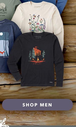 Outdoorsy tees for men