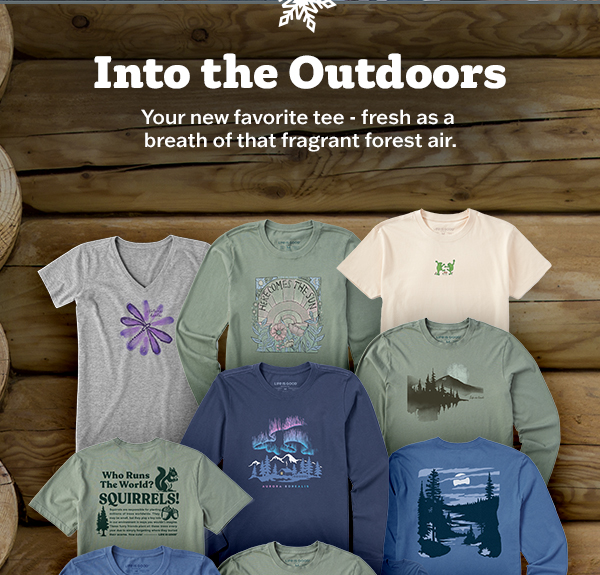 Outdoorsy tees