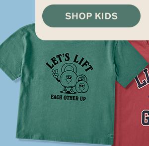 Choose any short sleeve tee for free with orders $75+. Shop kids' tees