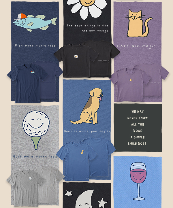 The latest Bert's Shirts for men: Smile Style.