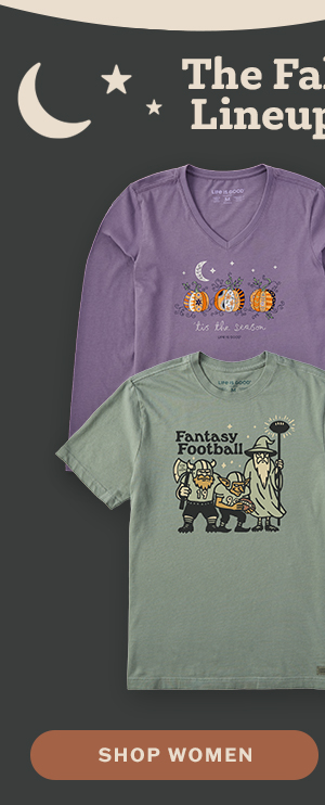 The women's falloween lineup is out.