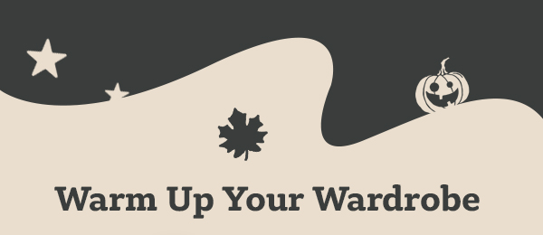 Warm up your wardrobe. Shop sweats.