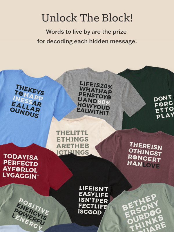 Have fun decoding these hidden messages!