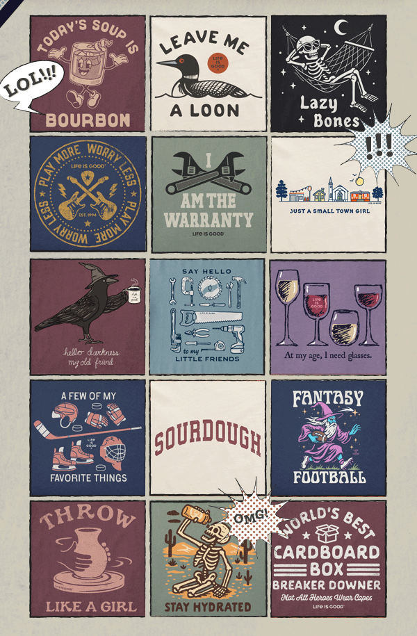 Shop our newest funny faves.