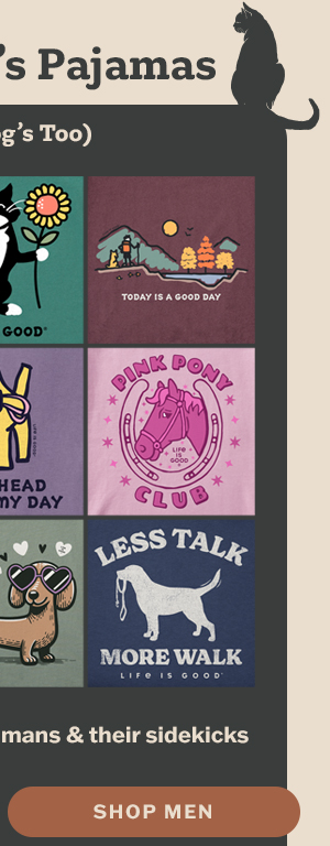 Pet-themed gear for humans and their sidekicks. Shop men.