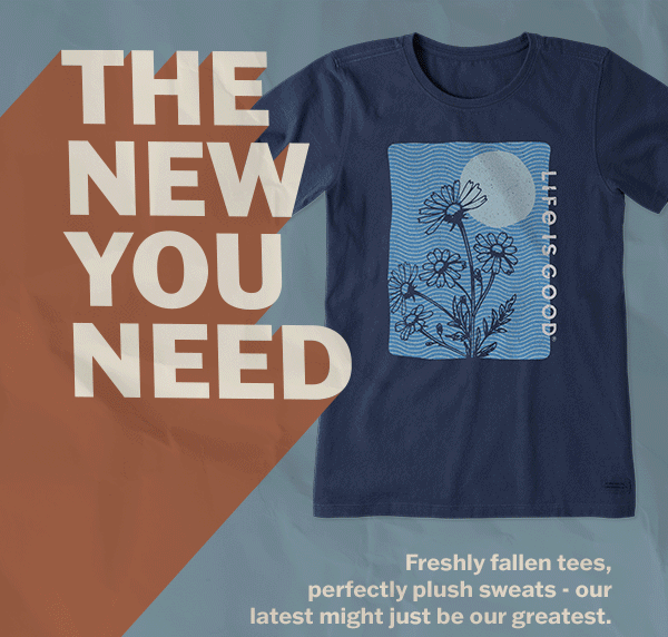 The new you need. Shop new arrivals.