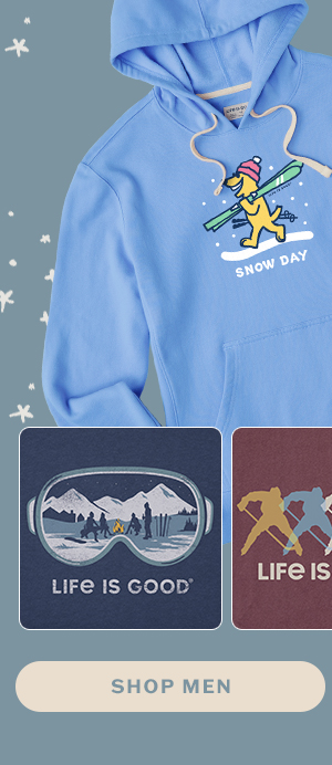 A fresh batch of festive tees to choose from. Shop men.