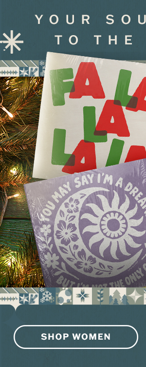 Your soundtrack to the season. Music inspired tees for women.