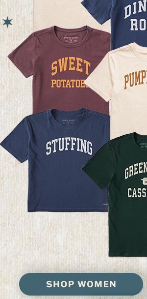 Turkey Day tees for women.