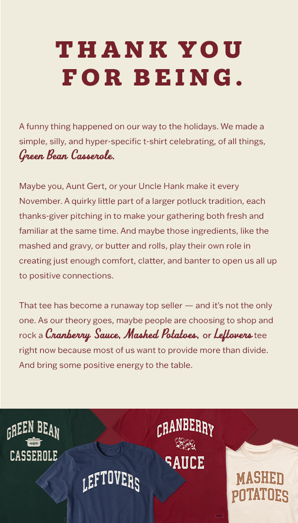 A note from our founders.