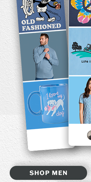 Blues for every you. Shop men.