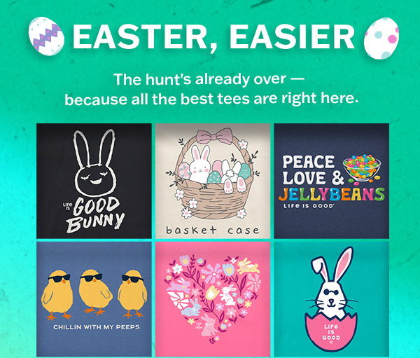 The hunt's already over - because all the best tees are right here.