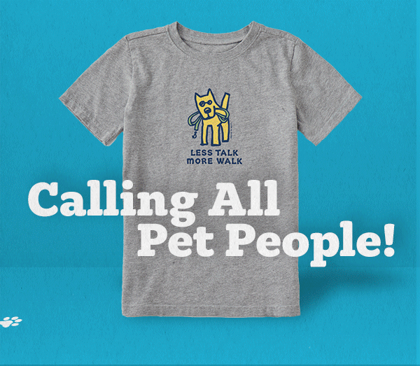 New tees celebrating our forever companions - plus animals of all stripes and sorts.