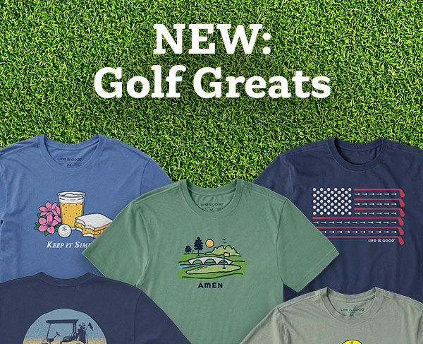 New: golf greats.