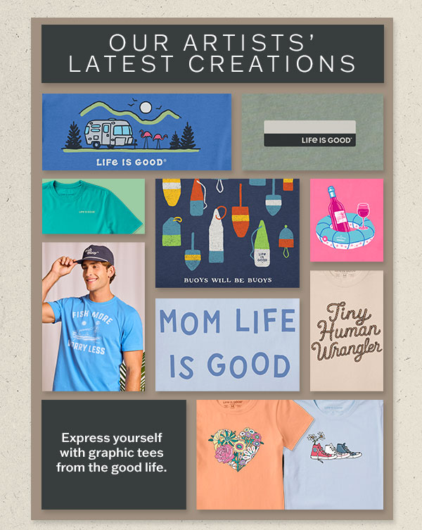 Our artists' latest creations.