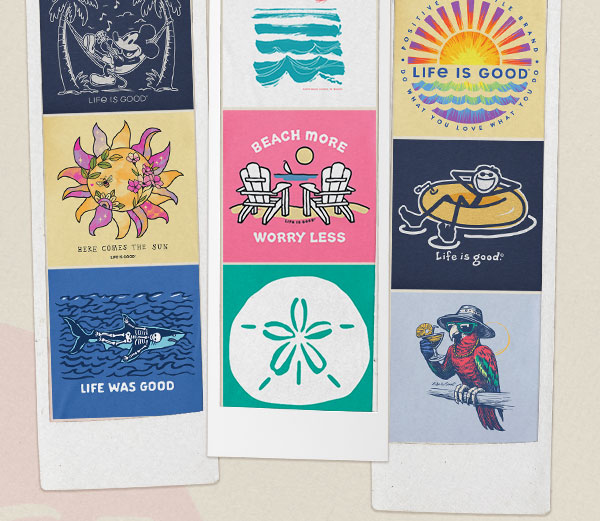 Shop beachy tees.