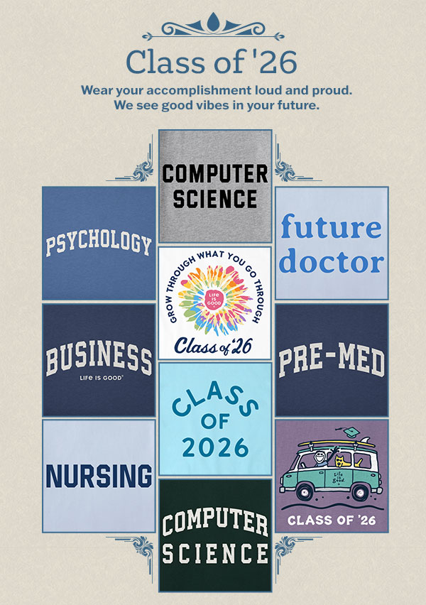 Class of '26. Wear your accomplishments loud and proud. 