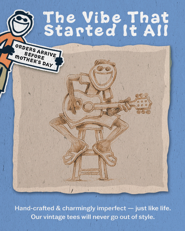 Our vintage tees. The vibe that started it all.