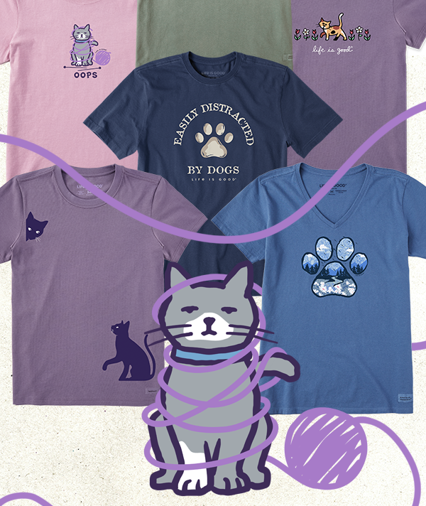 Shop tees for pet parents.