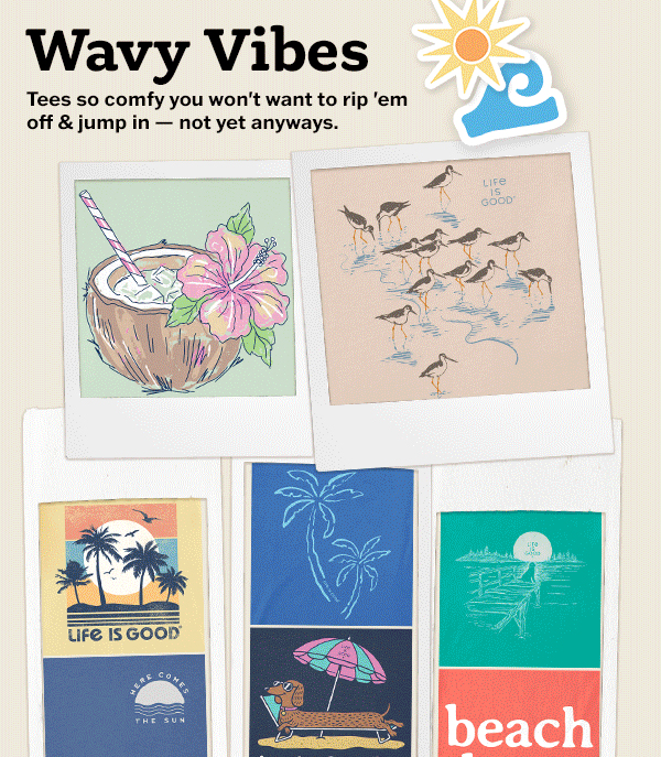 Wavy vibes.